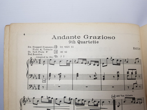 Imagen 7 de 10 de Antiguas Partitura 139 Piezas Seleccionadas Organo Mag 56591