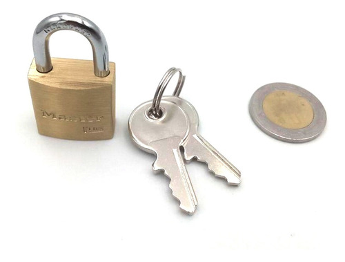 Pack 12 Candados Masterlock | Mod.4120kawwg | 3.5 X 2 X 1cm 