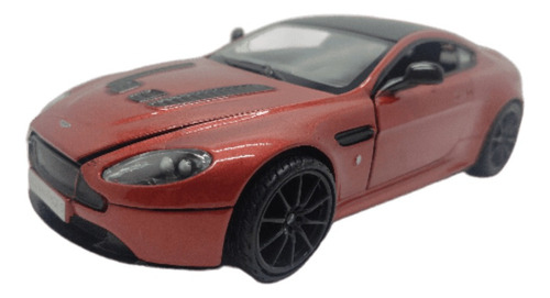 Carro Aston Martin V12 Ventage S Rojo A Escala 1:24