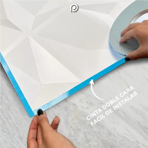 Cómo instalar Paneles decorativos 3D en una pared, 100% fácil?