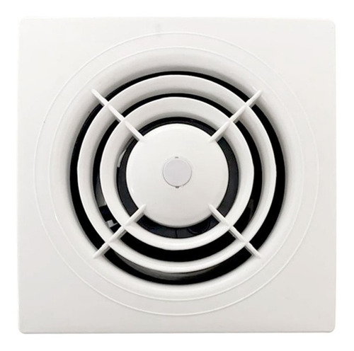Imagen 4 de 10 de Extractor De Aire Baño Indoor Cocina Pared Vidrio 10cm 4 Pul