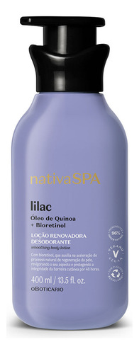  Boticário Nativa Spa Lilac Loção Corporal 400ml