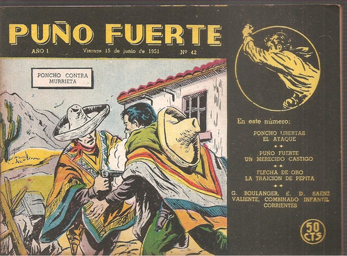 Revista Puño Fuerte Nº 42 Junio 1951