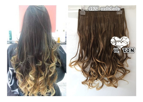 Cabelo Repicado Tictac 216 Ombre Hair 60cm 2/27 Frete Gratis