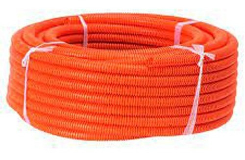 Imagen 2 de 2 de Caño Corrugado Cables Electricidad 0.20 Mm 50 Metros