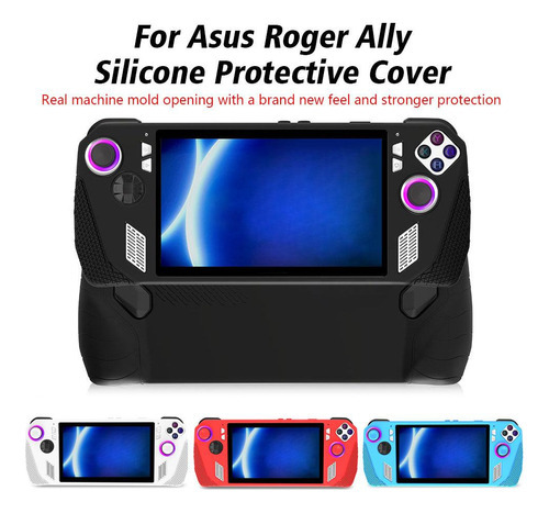 Funda De Silicona Y Funda Protectora Para Asus Rog Ally Color Amarillo