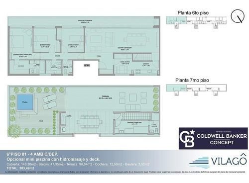 Imagen 5 de 30 de Vilago Duplex C/terraza Y Piscina Propia -premium -nordelta-
