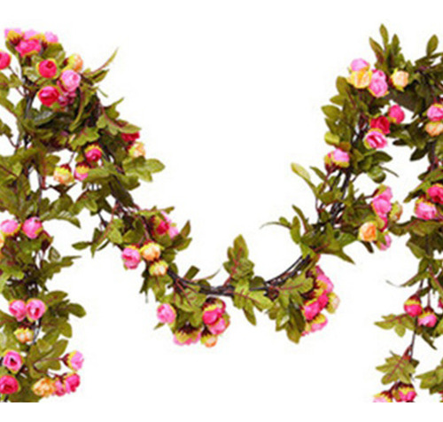 Guía Para Colgar Guirnaldas De Flores De Rosas Artificiales