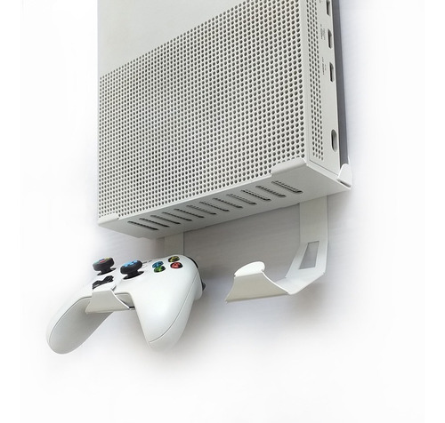 Soporte Base Pared  Xbox One S + 2 Sop Control