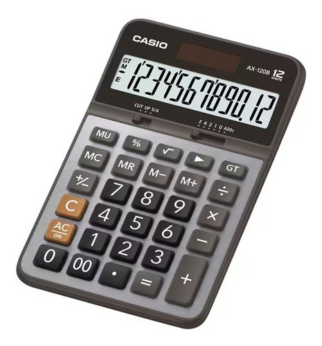 Calculadora Casio Modelo Ax120b Tipo Compacta