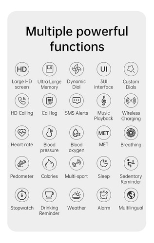 Imagen 7 de 10 de Reloj Smartwatch Hw22 Plus Serie 6