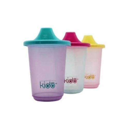 Set 3 Vasos Reutilizables 300ml Entrenador Keep Kido