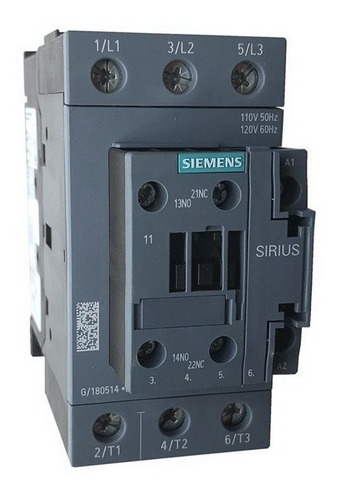 Siemens® Contactor Sirius 3rt2035-1ak60 Bobina 120v