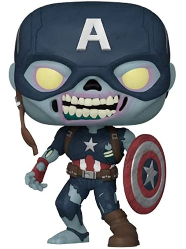 ¡funko Pop! Marvel: ¿y Si? - Zombie Captain America
