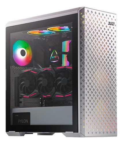 Xpg Defender Pro Mid-tower Atx Mesh Panel Frontal Rgb Efecto