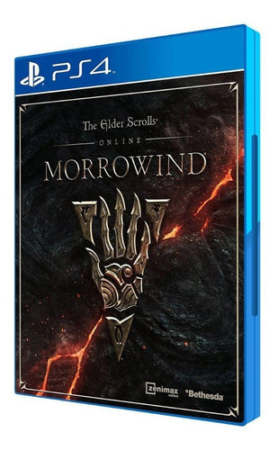 Jogo Mídia Física The Elder Scrolls Online Morrowind Ps4
