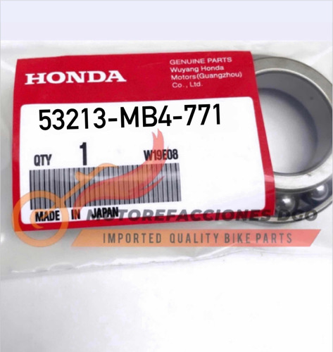 Tazas Y Baleros De Dirección Honda Vf700 Del 1984 Al 1986