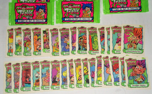 Sobres De Estampas Trouble Trolls (mr2023) (Usado)