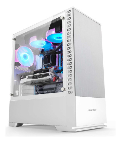 Gabinete Blanco Para Computador Gamer