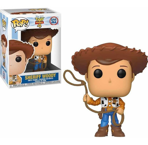 Funko Pop Sheriff Woody Toy Story 4 Disney # 522