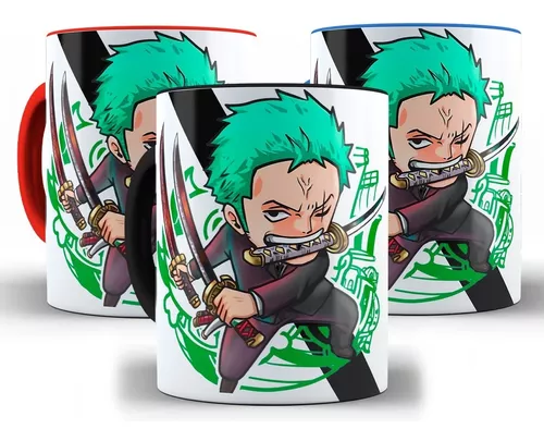 Caneca Camp One Piece Zoro Preta – 280Ml - RioMar Fortaleza Online