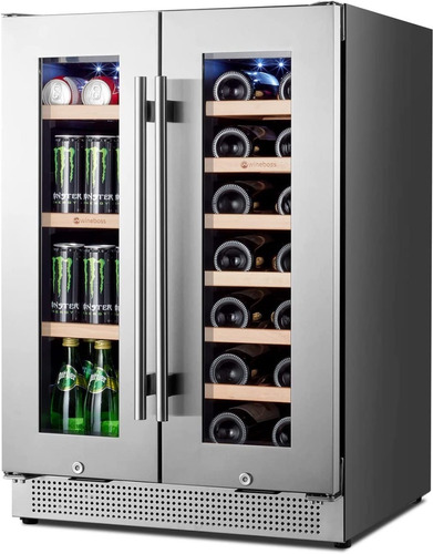 Refrigerador De Vino Y Bebidas Bodega 18 Botellas Y 57 Latas