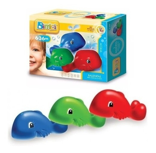 Ballenitas Bimbi Para Jugar En El Agua Bebe Planeta Juguete