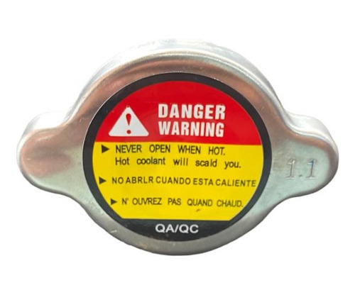 Tapa Radiador 1.1 Libras Baja Danger Warning