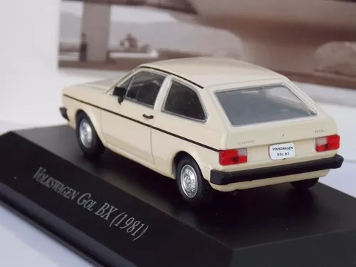 Miniatura Volkswagen gol bx 1981 personalizado rebaixado e com