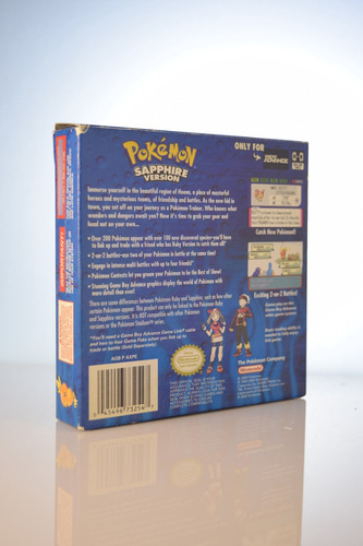 Pokémon Sapphire Version Nintendo Game Boy Advance (Usado)