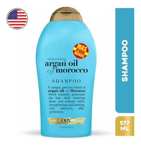 Ogx Argán Oil Morocco Shampoo 577 Ml Renewing Aceite Argán