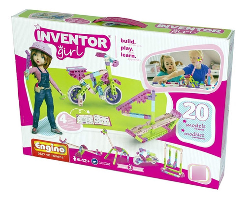 Inventor Girl 20 En 1 Engino 120 Piezas Ig20