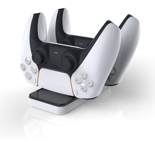 Base Carga Juega Controles Ps5 Dock Doble Estacion Dual Usb
