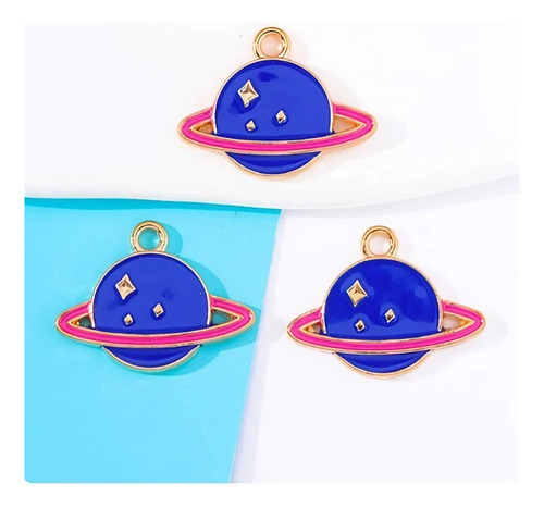 2 Collar Para Niña Y Niño, Cohete, Planeta, Astronauta 2pack