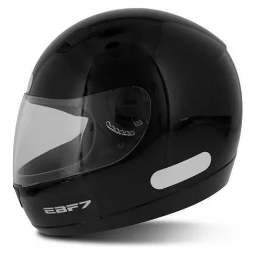 Capacete Motociclista Masculino Moto Ebf 7 Solid Brilhante