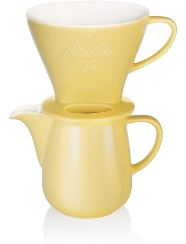 Set Jarra Mas Filtro De Porcelana Melitta