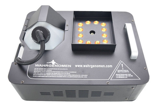 Camara Maquina De Humo Vertical Led Inalambrica Dmx