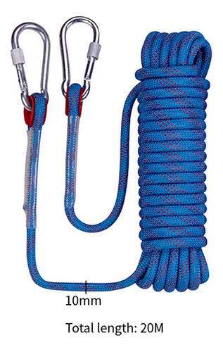 Cuerda De Escalada Cuerda De 1 Cm X 20 M