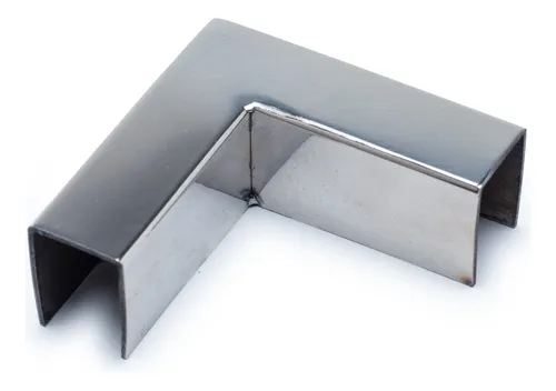 comprar Emenda Canto Vidro Inox 304 90° V\u002Fv Guarda Corpo Encaixe 
