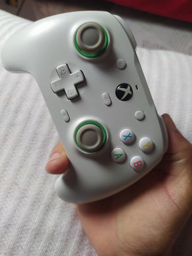 Controle Com Fio Gamesir G7 Se Com Defeito No Rb Da Pra Joga Branco