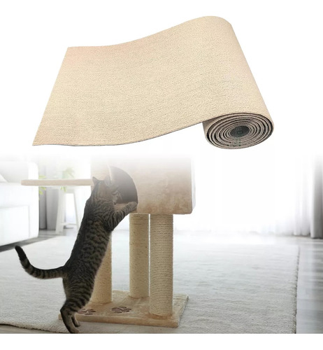 Poste Rascador Para Gatos Autoadhesivo De Escalada Diy