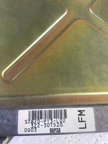 Computadora Ecu Ecm Motor Honda Accord 91-93 37820 Pt3 L02 (Usado)