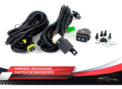 Imagen 7 de 8 de Kit Faros Niebla Urvan Nv350 Rider 2015 2016 2017 Con Switch