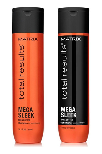  Kit Matrix De Shampoo+acondicionador Anti-frizz Mega Sleek