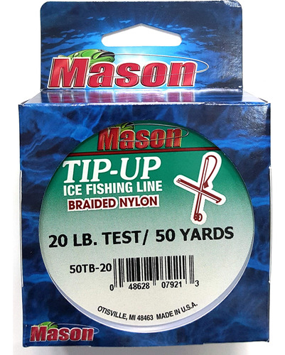 Mason Tackle Company Trenza Trenzada Para Pesca Hielo (164.0