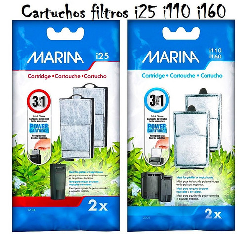  Accesorios Cartuchos De Recambio Para Filtros I25 I110 I160