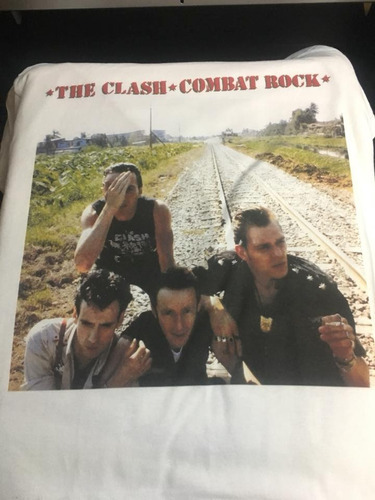 The Clash - Combat Rock - Polera- Cyco Records