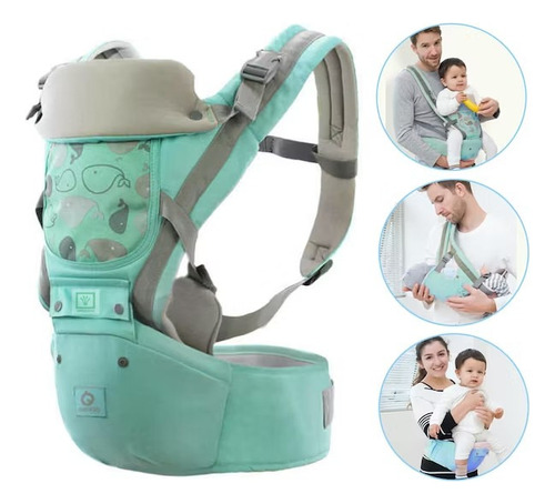 Canguro Para Bebe 4 En 1 Multipocisiones Llevame Contigo