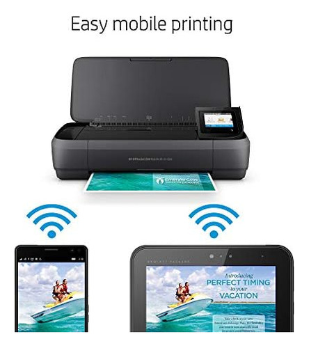 Impresora Portátil Todo En Uno Hp Officejet 250 Con Impresió