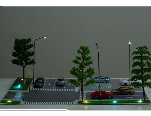 Kits De Escenografía A Escala Ho Para Estacionamiento, Con